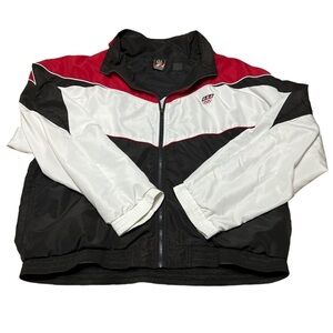 USA Olympic jacket vintage jc penny men’s large red white and black athletic